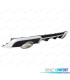 DIFUSOR PARACHOQUES TRASEIRO AUDI A3 8V 12-16 LOOK RS3 + PONTEIRAS
