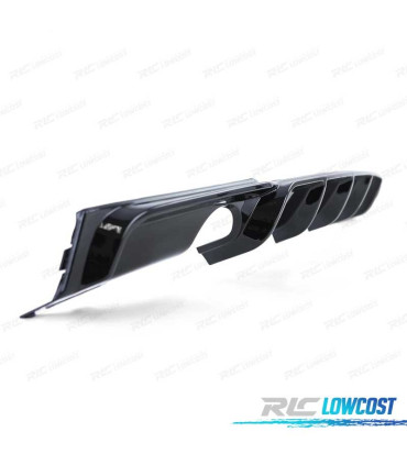 DIFUSOR BMW F30 F31 LOOK M PERFORMANCE DULPA SAIDA PRETO BRILHANTE