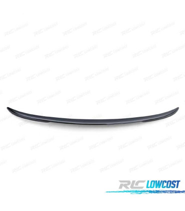 AILERON LIP SPOILER TRASEIRO BMW F30 LOOK M PERFORMANCE PRETO BRILHANTE