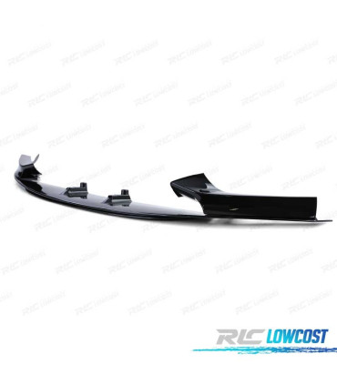 SPOILER LIP DIANTEIRO BMW F22 F23 LOOK M PERFORMANCE PRETO BRILHANTE