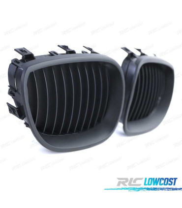 GRELHAS FRONTAIS BMW E60 E61 03-10 PRETO FOSCO LOOK M5