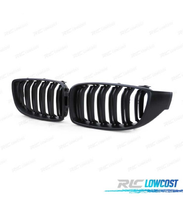 GRELHA FRONTAL BMW F32 F33 F36 13-18 LOOK M4 PRETO FOSCO