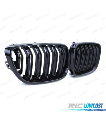GRELHA FRONTAL BMW F22 F23 LOOK M2 PRETO BRILHANTE