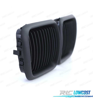 GRELHAS FRONTAIS BMW E36 96-99 LOOK M PERFORMANCE PRETO MATT