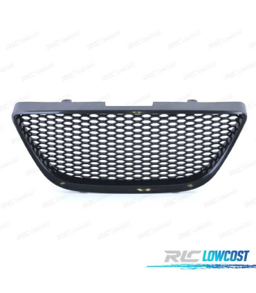 GRELHA FRONTAL SEM SÍMBOLO SEAT IBIZA 08-12 PRETO