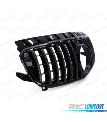 GRELHA FRONTAL MERCEDES CLASE A W176 12-15 GT STYLE PRETO BRILHANTE