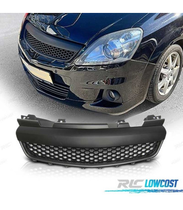 GRELHA FRONTAL OPEL ZAFIRA B 05-08 LOOK OPC PRETO MATE