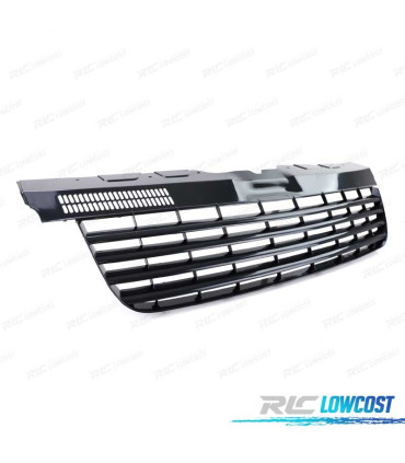 GRELHA FRONTAL VOLKSWAGEN VW T5 TRANSPORTER 04-09 PRETO BRILHANTE