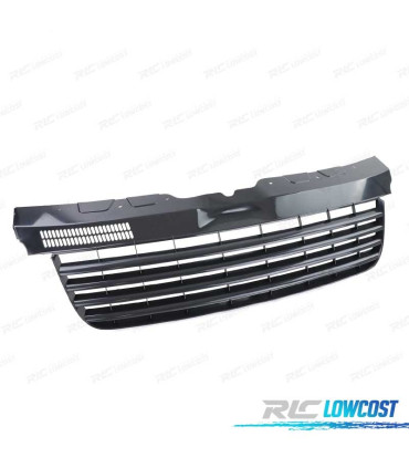GRELHA FRONTAL VOLKSWAGEN VW T5 TRANSPORTER 04-09 PRETO BRILHANTE