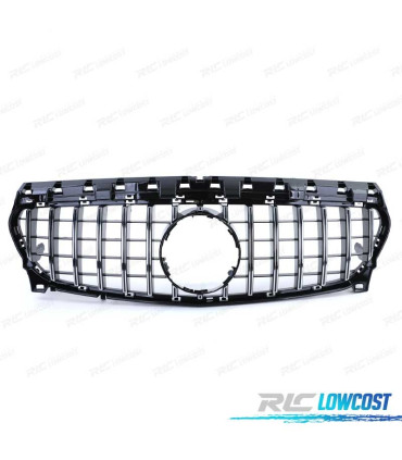 GRELHA MERCEDES CLA C117 16-18 LOOK AMG GT PRETO CROMADO