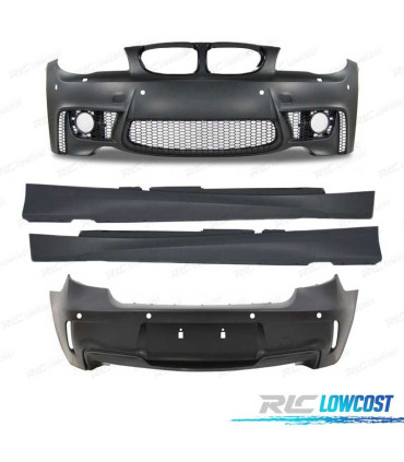 KIT CARROÇARIA BMW E87 LOOK 1M PDC