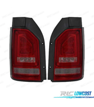 FAROLINS VOLKSWAGEN VW T6 MULTIVAN CARAVELLE 15-19 LED DINAMICO FUMADO