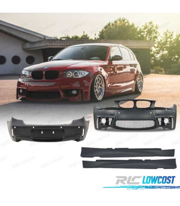 KIT CARROÇARIA BMW E87 LOOK 1M PDC