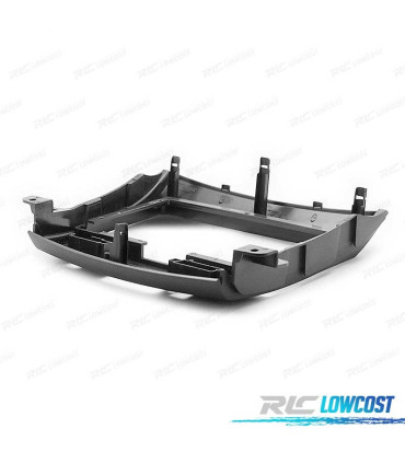 MOLDURA ADAPTADOR CINZA ESCURO PARA RADIO 2-DIN 9" PARA CITROEN C-CROSSER MITSUBISHI OUTLANDER XL PEUGEOT 4007