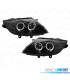 FARÓIS BMW Z4 E85 03-09 OLHOS DE ANJO FUNDO PRETO