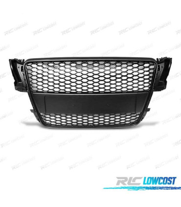 GRELHA FRONTAL AUDI A5 07-11 LOOK RS PRETA