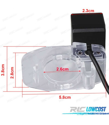 CÂMARA DE ESTACIONAMENTO PARA TOYOTA COROLLA 07-13 COM VISÃO NOCTURNA