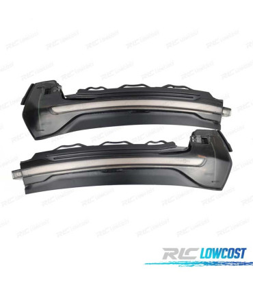 PISCAS LATERAIS LED DINAMICOS PARA ESPELHOS PARA AUDI A3 8V 12-20