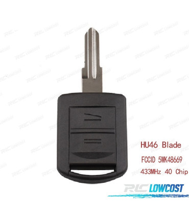 CHAVES COMPLETA HU46 PARA OPEL AGILA MERIVA ASTRA CORSA C COMBO TIGRA VECTRA