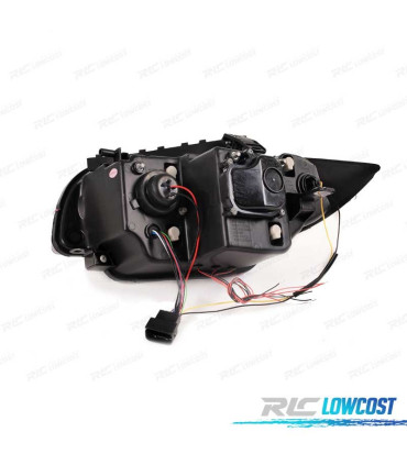 FAROIS BMW E81 E87 E82 E88 ANGEL EYES CCFL FUNDO CROMO