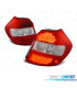 FAROLINS TRASEIROS LED BMW E87 04-07 VERMELHO BRANCO