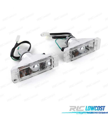 INTERMITENTES VOLKSWAGEN VW GOLF I 74-83 POLO 86C 81-90 LUZ DE POSIÇÃO FUNDO CROMADO