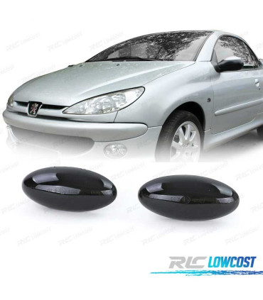 PISCAS LATERAIS DINAMICOS LED ESCURECIDOS PEUGEOT 307 206 407 107 607 1007 CITROEN C1 C2 C3 C5 C6