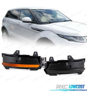 PISCAS PARA LAND ROVER EVOQUE VELAR DISCOVERY ESPELHOS DINÂMICOS FUMADOS
