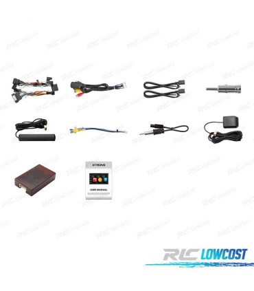 AUTO RÁDIO GPS ANDROID 10 4G PARA MERCEDES CLASE S W220 98-05