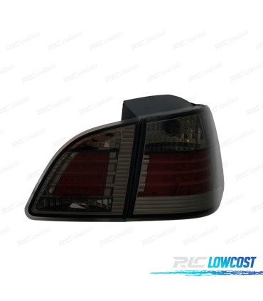 FAROLINS TRASEIROS LED BMW E61 TOURING 04-07 SMOKED FUAMDO ESCURECIDO