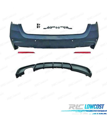 PÁRA-CHOQUES TRASEIRO BMW F31 TOURING LOOK M PERFORMANCE PDC