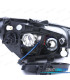 FARÓIS PEUGEOT 206 06- CABRIO HATCHBACK SW GTI PRETO H7