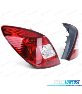 FAROLINS OPEL CORSA D 06- VERMELHO BRANCO