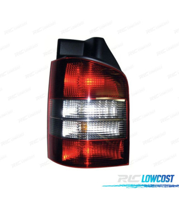 FAROLIM TRASEIRO ESQ VOLKSWAGEN VW T5 03-09 VERMELHO PRETO