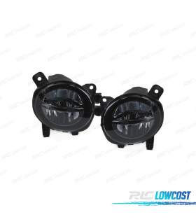 FARÓIS DE NEVOEIRO BMW F20 F21 F30 F31 F32 F33 LED PRETO FUMADO