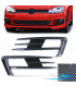 GRELHAS FARÓIS DE NEVOEIRO PARA VOLKSWAGEN VW GOLF 7 12-17 LOOK GTI CARBON