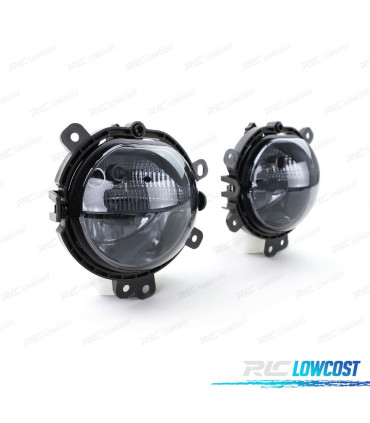 FARÓIS DE NEVOEIRO PARA MINI ONE COOPER F54 F55 F56 F57 LUZ DIURNA FUMADO