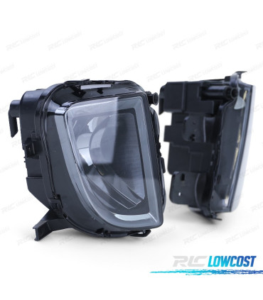FARÓIS DE NEVOEIRO PARA VOLKSWAGEN VW GOLF VI 6 GTI GTD 08-11 FUMADO
