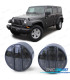 PISCAS DIANTEIROS PARA JEEP WRANGLER JK 07- LED PRETO FUMADO