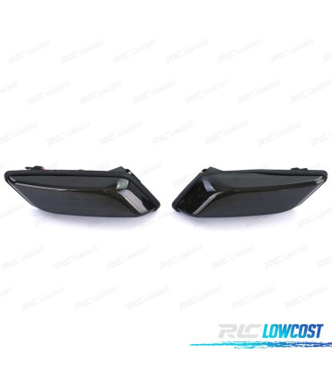 PISCAS LATERAIS PARA BMW Z3 COUPE ROADSTER 94-02 PRETO FUMADO