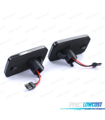 PISCAS LATERAIS VOLKSWAGEN VW PARA AUDI LED PRETO FUMADO