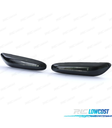 PISCAS LATERAIS PARA BMW E81 E82 E87 E88 E92 E93 X1 E84 LED PRETO