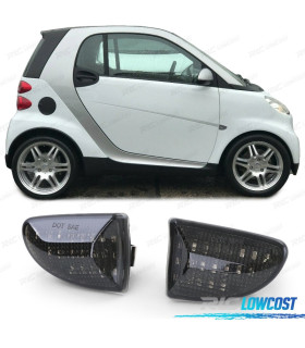 PISCAS LATERAIS PARA SMART FORTWO 451 07- LED PRETO