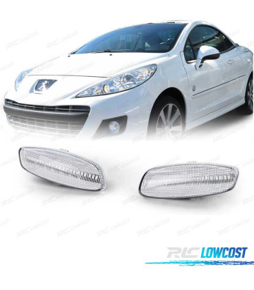 PISCAS ESPELHO PARA PEUGEOT CITROEN LED BRANCO