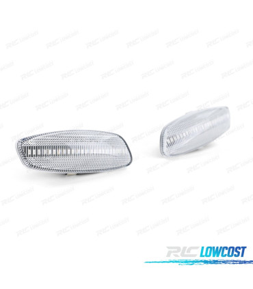 PISCAS ESPELHO PARA PEUGEOT CITROEN LED BRANCO