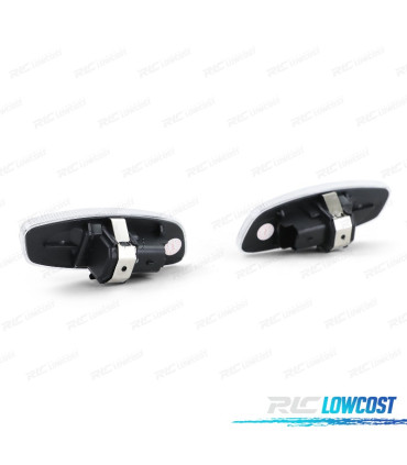PISCAS ESPELHO PARA PEUGEOT CITROEN LED BRANCO