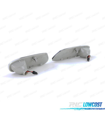 PISCAS LATERAIS PARA MINI COOPER F55 F56 F57 13- LED PRETO PRATA