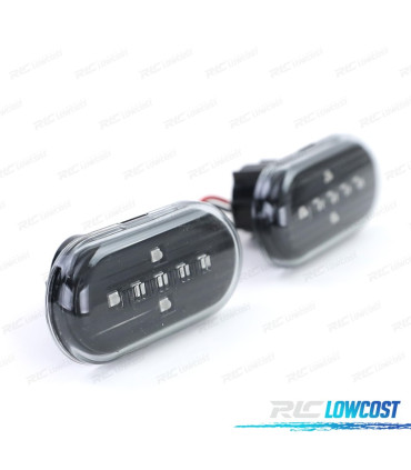 PISCAS LATERAIS PARA SMART FORTWO 453 14- LED PRETO