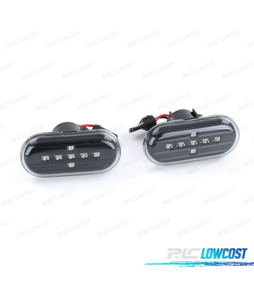 PISCAS LATERAIS PARA SMART FORTWO 453 14- LED PRETO