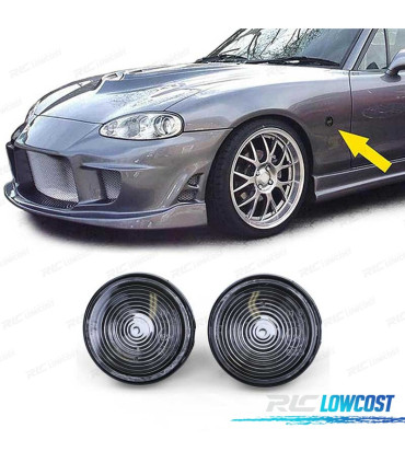 PISCAS LATERAIS MAZDA MX5 NA NBFL 90-05 PRETO